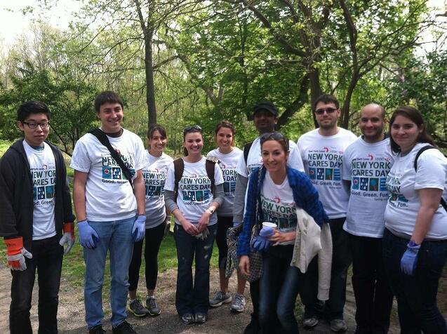OnSIP Team at New York Cares Day OnSIP Team at New York Cares Day