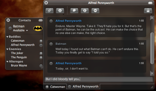 Adium Batman Adium Batman