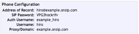 OnSIP Admin Configuration OnSIP Admin Configuration
