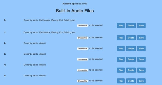Built-In Audio Files - Cyberdata SIP Paging Server with Bell Scheduler Built-In Audio Files - Cyberdata SIP Paging Server with Bell Scheduler