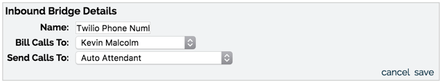 OnSIP inbound bridge custom calling features OnSIP inbound bridge custom calling features