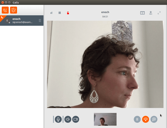 Linphone for Linux video call Linphone for Linux video call