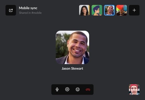Slack Voice Chat in Action Slack Voice Chat in Action
