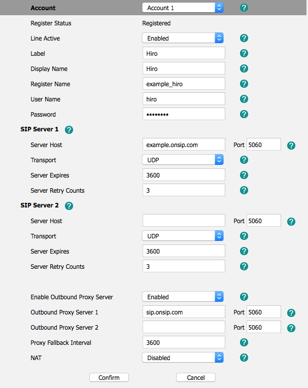Yealink T58V web configuration Yealink T58V web configuration